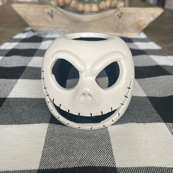 JACK SKELLINGTON Ceramic Votive Holder - Picture 1 of 6
